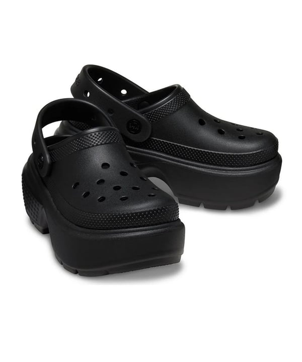 CROCS STOMP CLOG YÜKSEK TOPUKLU KADIN TERLİK 209347