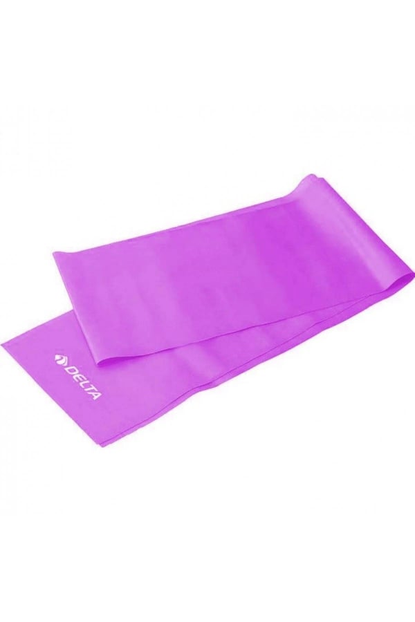 DELTA EGZERSİZ DİRENÇ LASTİĞİ PİLATES BANDI-HAFİF SERT-150x15cm-RLL203