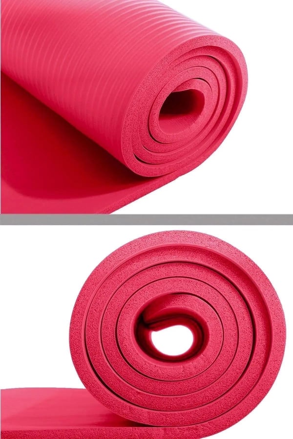 DELTA TNF686 10MM PİLATES MİNDERİ & YOGA MATI - KIRMIZI