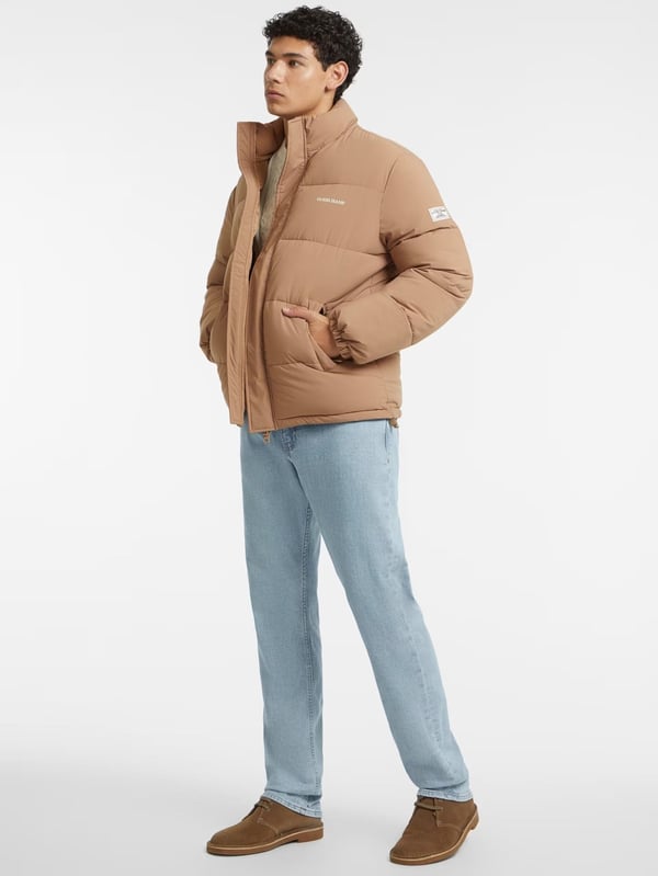 GUESS JEANS REG LENGHT PUFFER ERKEK ŞİŞME MONT M4BL20WGII2