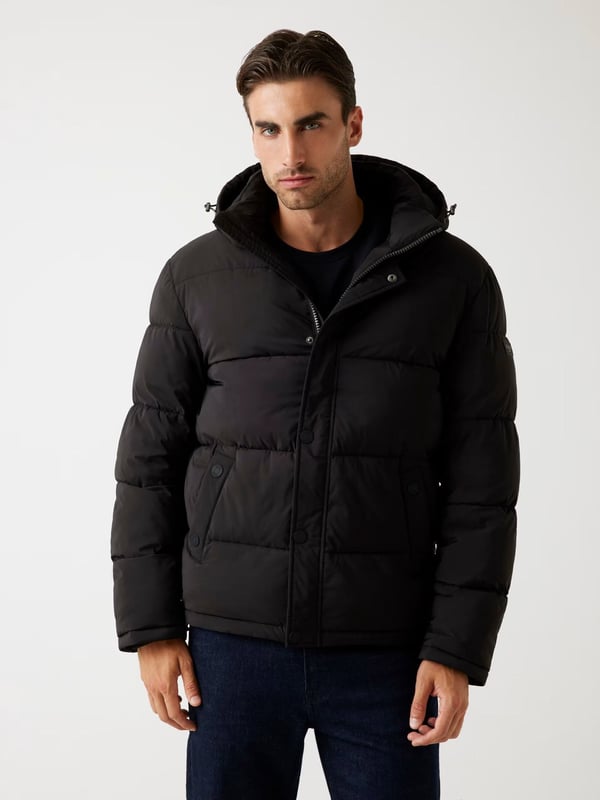 GUESS STRETCH PUFFA JACKET ERKEK ŞİŞME MONT M4BL21WGJ42