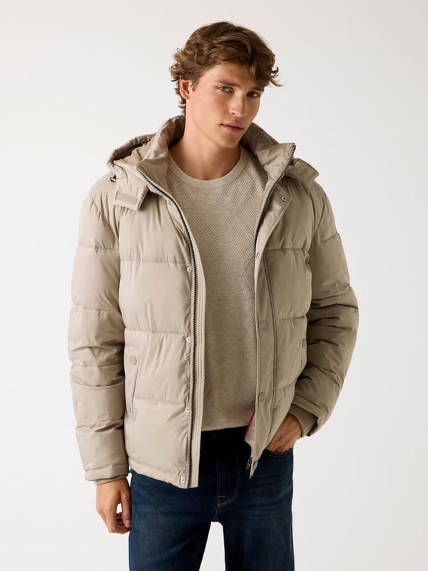 GUESS STRETCH PUFFA JACKET ERKEK ŞİŞME MONT M4BL21WGJ42