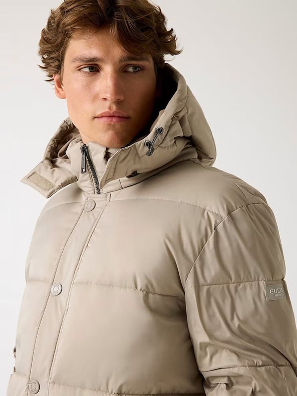 GUESS STRETCH PUFFA JACKET ERKEK ŞİŞME MONT M4BL21WGJ42