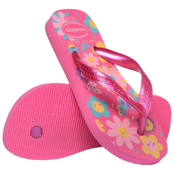 HAVAİANAS KIDS FLORES KIZ ÇOCUK PARMAK ARASI TERLİK 4000052