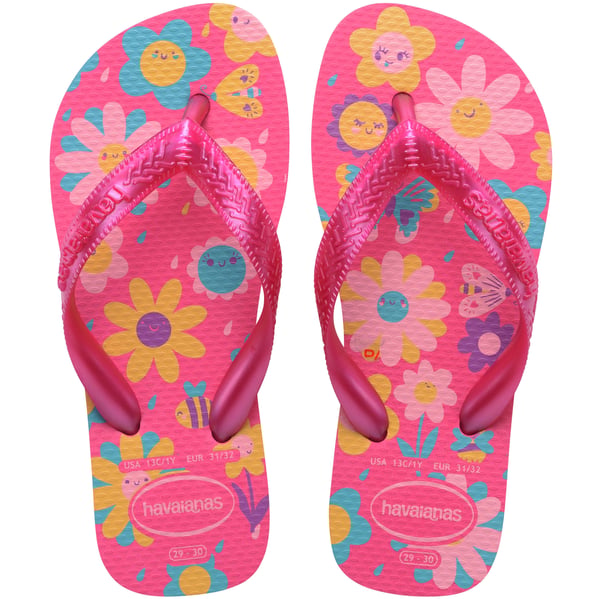 HAVAİANAS KIDS FLORES KIZ ÇOCUK PARMAK ARASI TERLİK 4000052