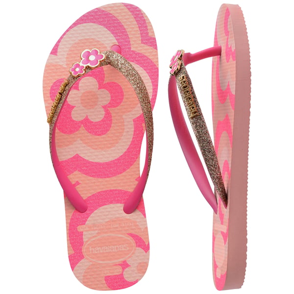 HAVAİANAS KIDS SLIM GLITTER II SİMLİ KIZ ÇOCUK PARMAK ARASI TERLİK 4146976
