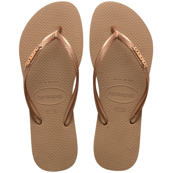 HAVAİANAS SLIM LOGO METALLIC PARMAK ARASI TERLİK 4119875