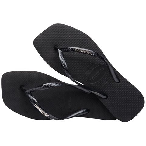 HAVAİANAS SQUARE LOGO METALLIC KADIN PARMAK ARASI TERLİK 4148257