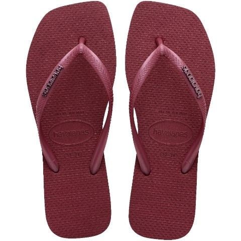 HAVAİANAS SQUARE LOGO METALLIC KADIN PARMAK ARASI TERLİK 4148257