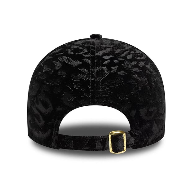 NEW ERA WMNS LEO VELOUR 9FORTY NEYYAN SİYAH GOLD KADIN ŞAPKA 60758950