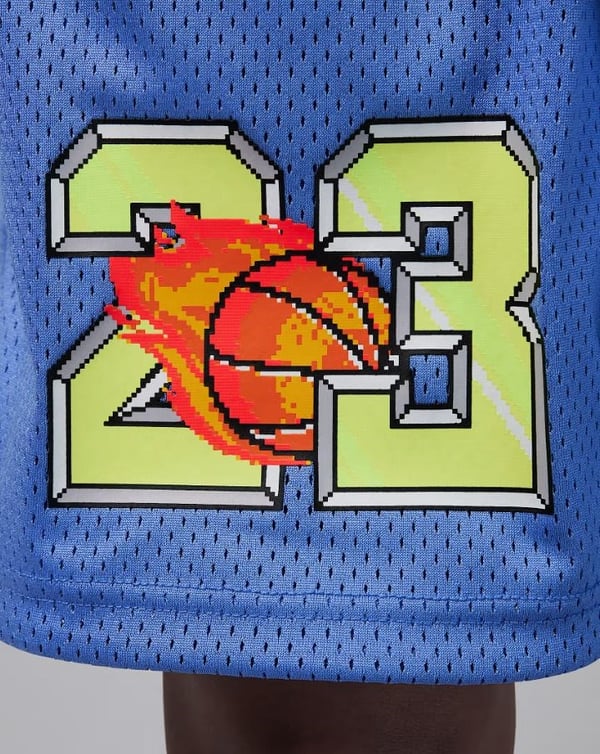 NIKE JORDAN AİR FLAME ROYAL MAVİ ERKEK ÇOCUK ŞORT 95D944