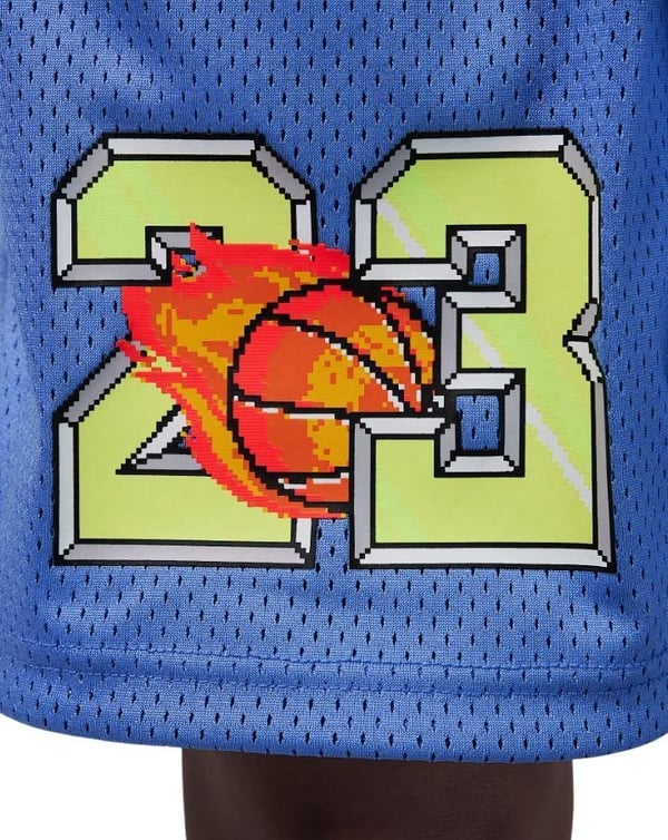 NIKE JORDAN AİR FLAME ROYAL MAVİ ERKEK ÇOCUK ŞORT 95D944