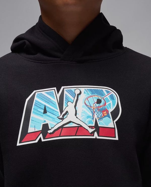 NIKE JORDAN JDB AIR POSTCARD PO-HOODIE ERKEK ÇOCUK SWEATSHİRT 95F160