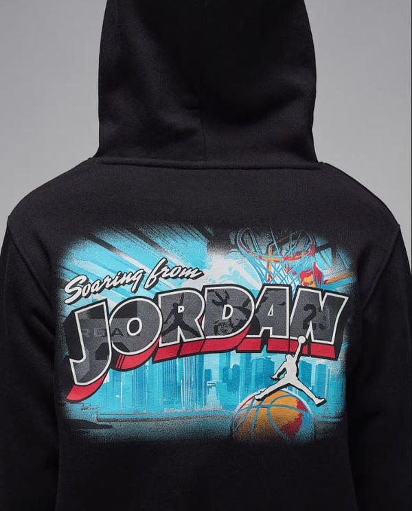 NIKE JORDAN JDB AIR POSTCARD PO-HOODIE ERKEK ÇOCUK SWEATSHİRT 95F160