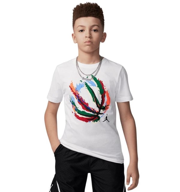 NIKE JORDAN JDB BBALL FIRE SS TEE ERKEK ÇOCUK TİŞÖRT