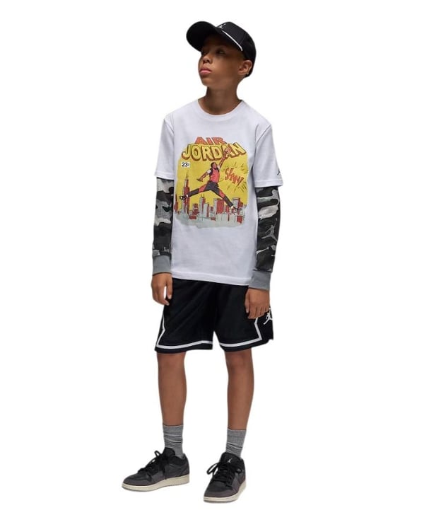 NIKE JORDAN JDB COMIC SLAM ERKEK ÇOCUK TİŞÖRT 95F315