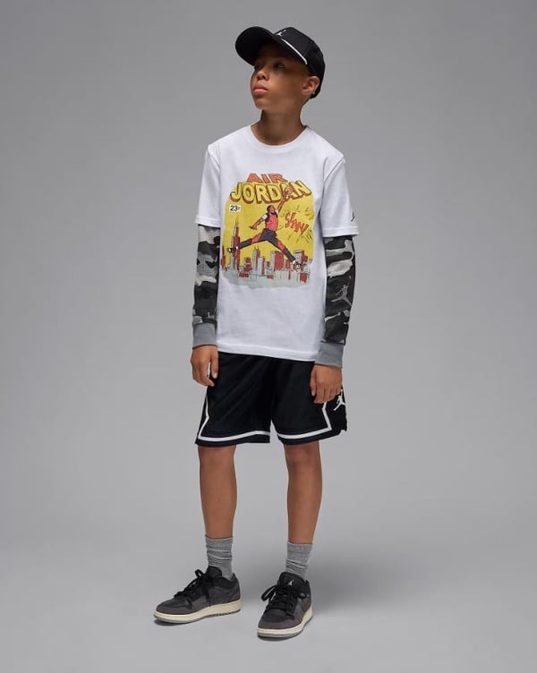 NIKE JORDAN JDB COMIC SLAM ERKEK ÇOCUK TİŞÖRT 95F315