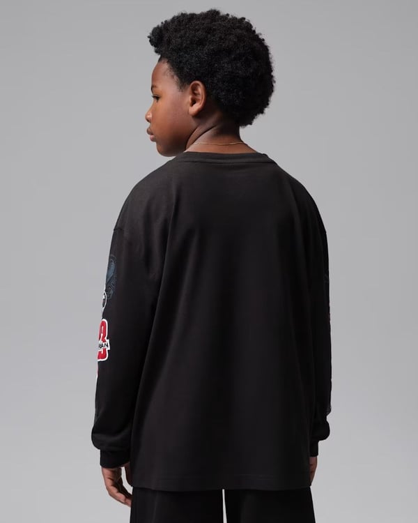 NIKE JORDAN JDB I23 HIGHWAY ARCH LS TEE ERKEK ÇOCUK SWEATSHİRT