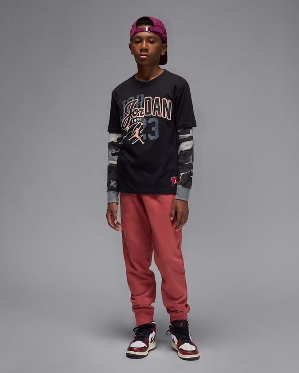 NIKE JORDAN JDB JORDAN VARSITY SPLIT ERKEK ÇOCUK TİŞÖRT 95F224