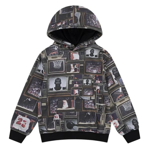 NIKE JORDAN JDB MJ BRKLYN AOP FT PO ERKEK ÇOCUK SWEATSHİRT 95F092