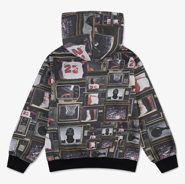NIKE JORDAN JDB MJ BRKLYN AOP FT PO ERKEK ÇOCUK SWEATSHİRT 95F092