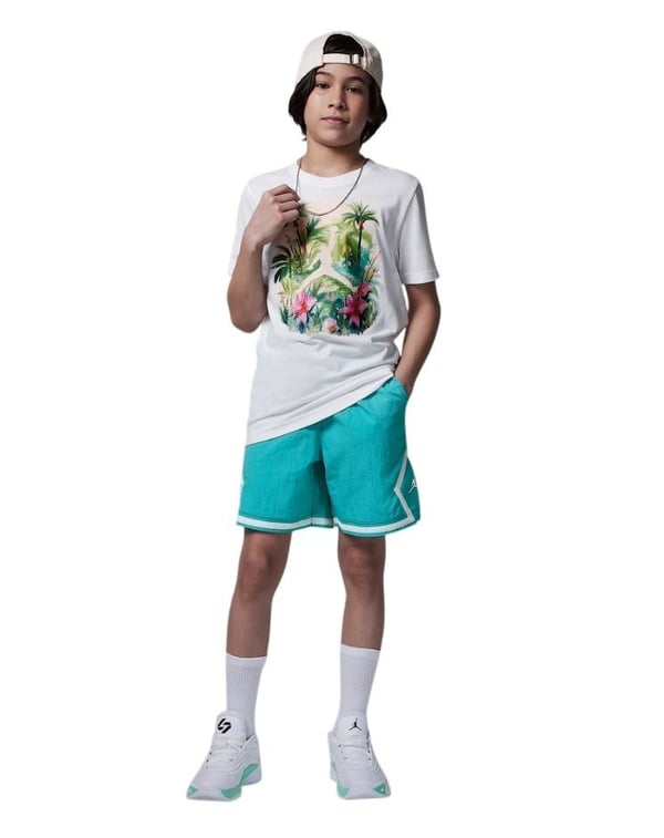 NIKE JORDAN JDB MJ FLT ESS POOLSIDE JM SS ERKEK ÇOCUK TİŞÖRT