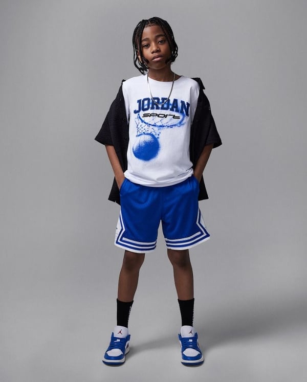 NIKE JORDAN JDB MJ SPORT HOOP DF SS TEE ERKEK ÇOCUK TİŞÖRT