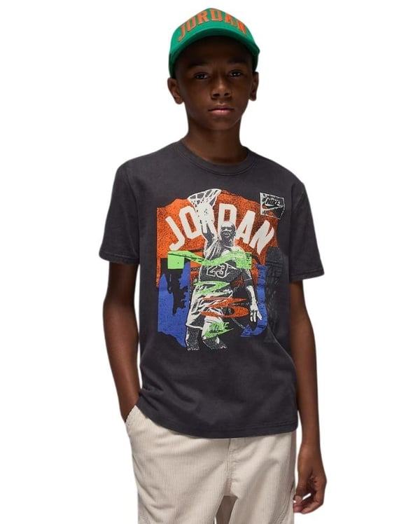 NIKE JORDAN JDB MJ THROWBACK SLAM SS TEE ERKEK ÇOCUK TİŞÖRT  95F225