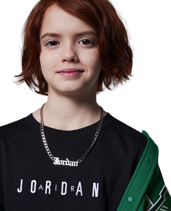 NIKE JORDAN JDB MJ WORDMARK EMB CREW ERKEK ÇOCUK TİŞÖRT 95D634