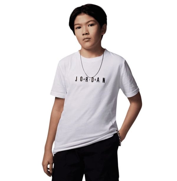 NIKE JORDAN JDB MJ WORDMARK EMB CREW ERKEK ÇOCUK TİŞÖRT 95D634
