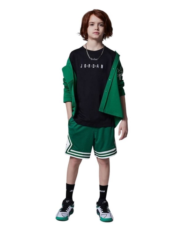 NIKE JORDAN JDB MJ WORDMARK EMB CREW ERKEK ÇOCUK TİŞÖRT 95D634