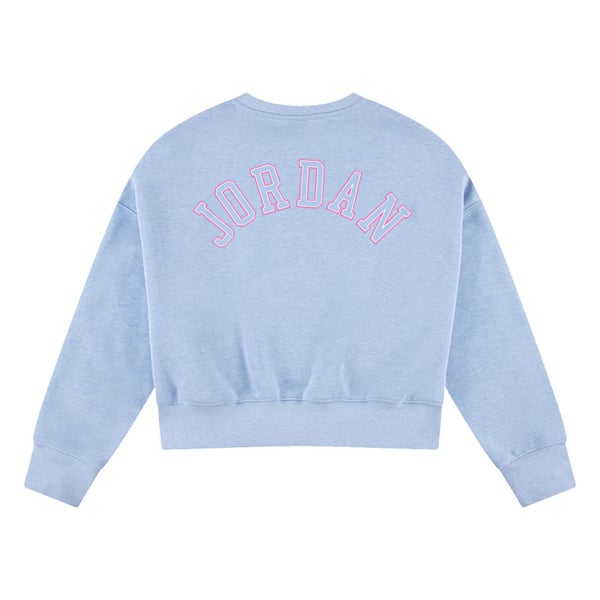 NIKE JORDAN JDG BLUE JEANS & BLING FLC CRE KIZ ÇOCUK SWEATSHİRT 45F195