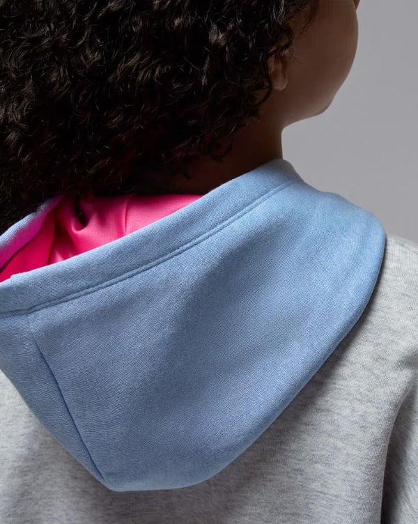 NIKE JORDAN JDG BLUE JEANS & BLING PO HOODY KIZ ÇOCUK SWEATSHİRT 45F193