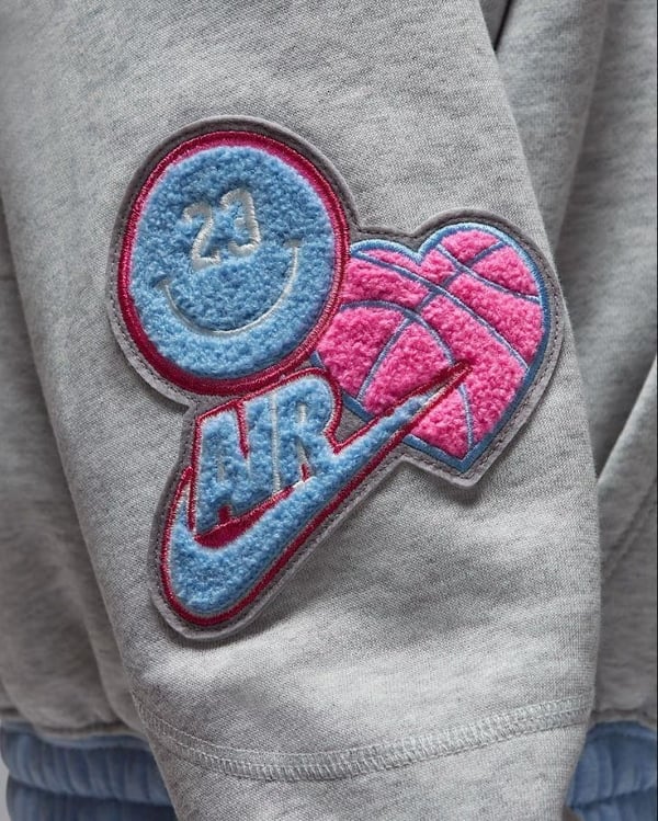 NIKE JORDAN JDG BLUE JEANS & BLING PO HOODY KIZ ÇOCUK SWEATSHİRT 45F193