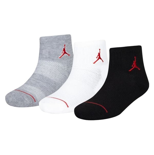 NIKE JORDAN JUMPMAN QUARTER 3'LÜ ÇORAP WJ0009