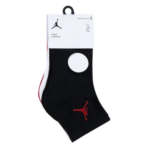 NIKE JORDAN JUMPMAN QUARTER 3'LÜ ÇORAP WJ0009