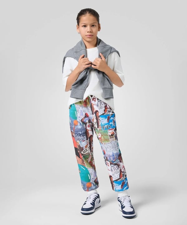 NIKE JORDAN MJ BRKLYN FT AOP PANT ERKEK ÇOCUK EŞOFMAN ALTI