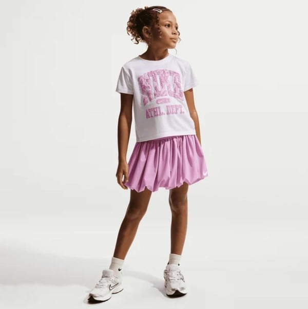 NIKE LACE IT UP SCOOTER SET KIZ ÇOCUK TİŞÖRT-TAYTLI ETEK TAKIM 36N640