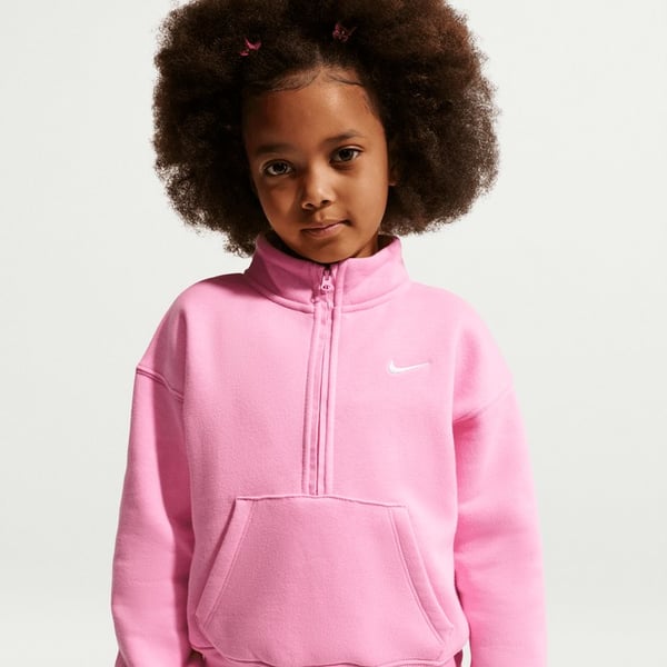 NIKE NSW STD FLC 1/4 ZIP PANT ŞARDONLU KIZ ÇOCUK EŞOFMAN TAKIM