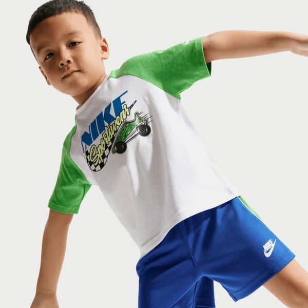 NIKE NSW VICTORY LAP FT SET ERKEK ÇOCUK ŞORT-TİŞÖRT TAKIM 76N708