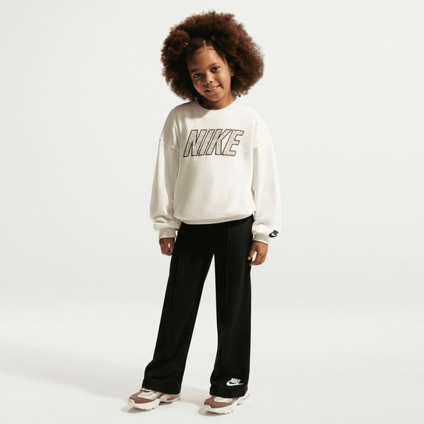 NIKE RETRO FT WIDE LEG PANT SET ŞARDONSUZ KIZ ÇOCUK EŞOFMAN TAKIM