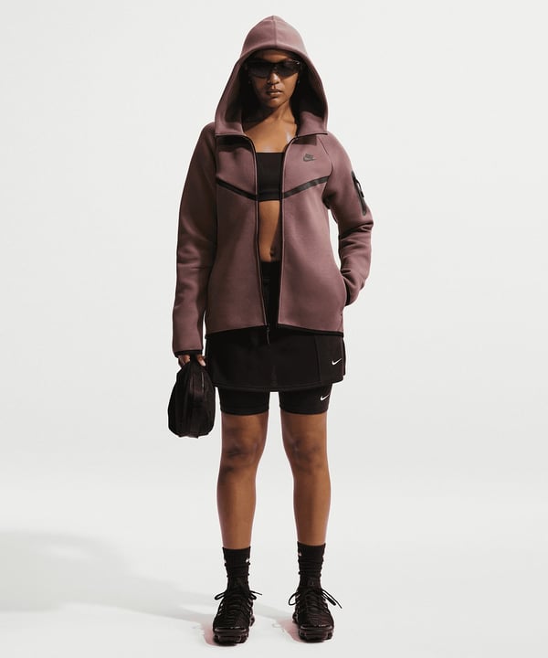 Nike Sportswear Tech Fleece Windrunner FZ Hoodie Kadın Ceket HV6747