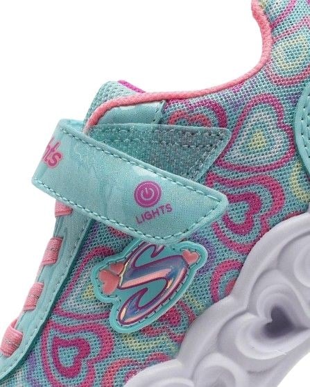 SKECHERS HEART LIGHTS - BOOGIE LOVE IŞIKLI KIZ ÇOCUK SPOR AYAKKABI 303257L
