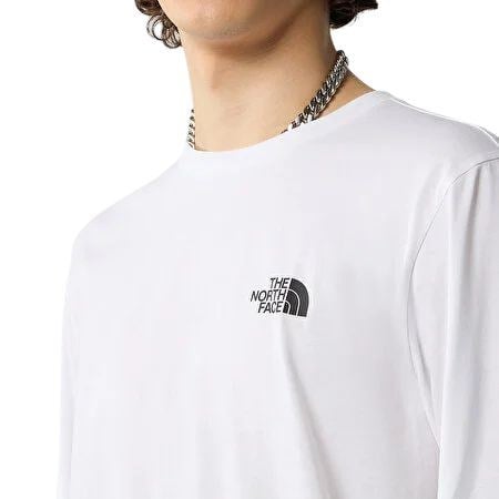 THE NORTH FACE M L/S SIMPLE DOME TEE SWEATSHIRT NF0A87QNFN41
