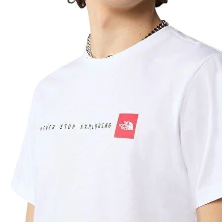 THE NORTH FACE M SS NEVER STOP EXPLORING TEE ERKEK TİŞÖRT NF0A87NSFN41