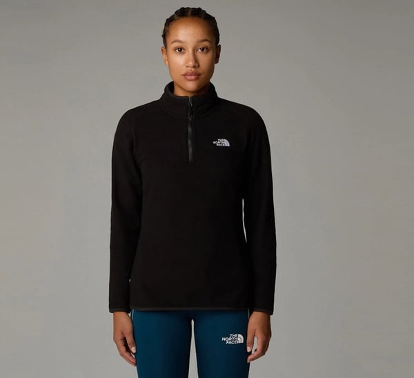 THE NORTH FACE W 100 GLACIER 1/4 ZIP - EU KADIN POLAR NF0A855M4H01