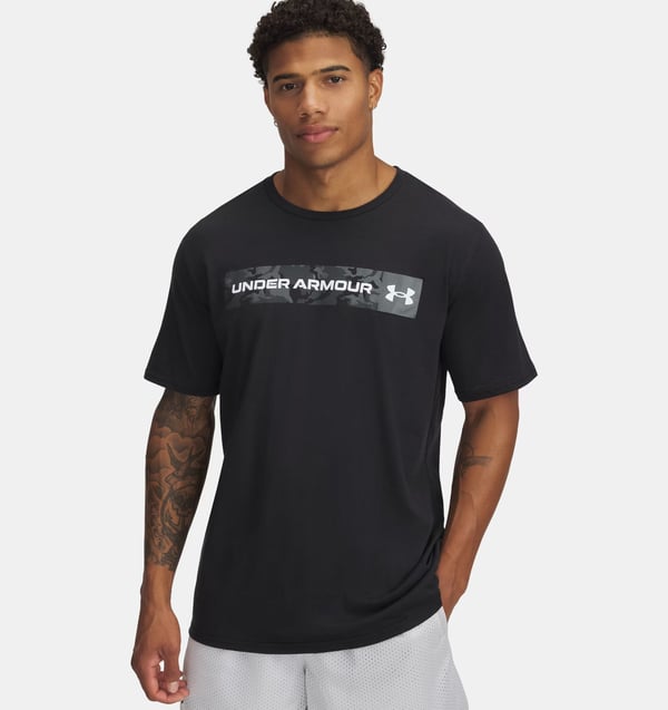 UA CAMO CHEST STRIPE SS ERKEK TİŞÖRT 1376830