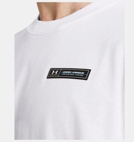 UA HW ARMOUR LABEL SS ERKEK TİŞÖRT 1382831