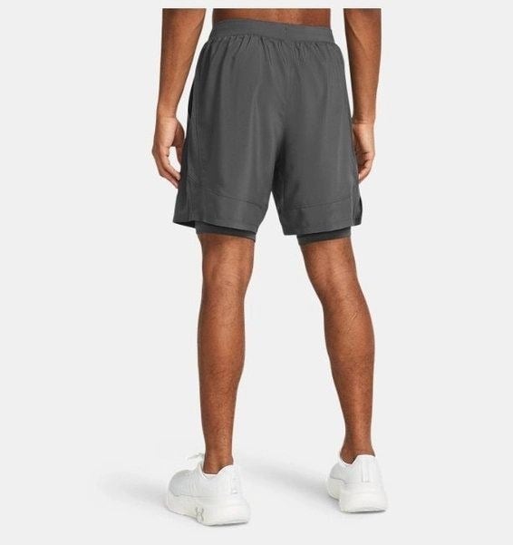 UA LAUNCH 7'' 2-IN-1 SHORTS ERKEK TAYTLI ŞORT 1382641