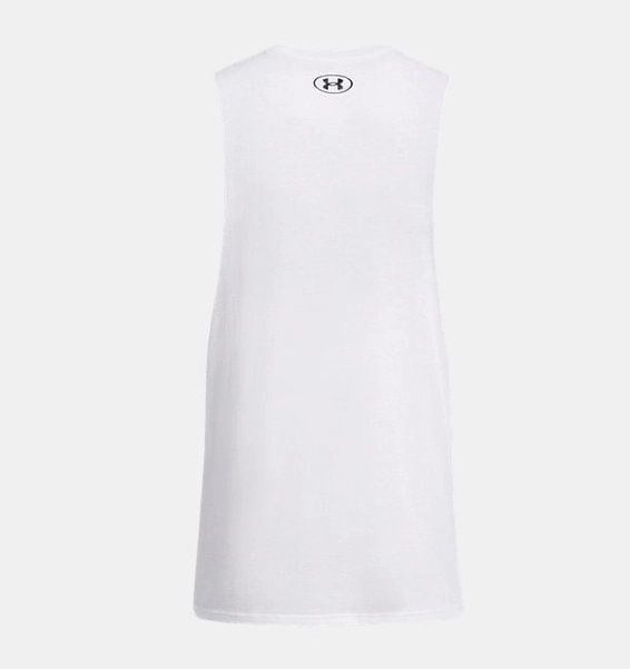 UA LEFT CHEST CUT OFF TANK ERKEK ATLET 1329286